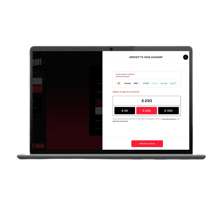 Pommi Casino login